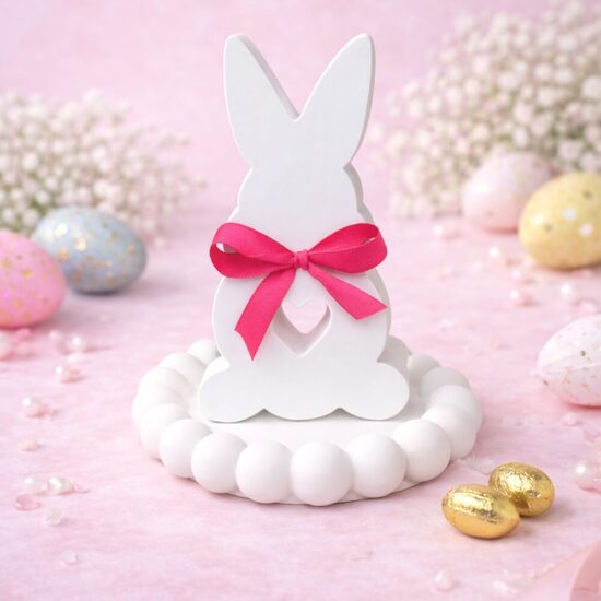 Velikonoční zajíček tmavě růžový